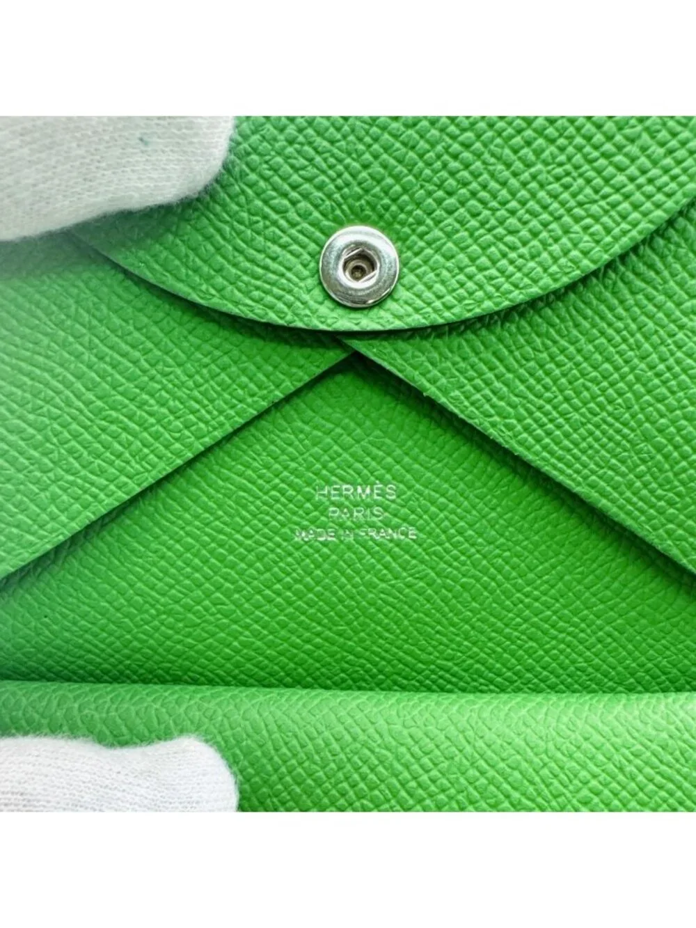 Hermes Card Calvi Duo Coin Case